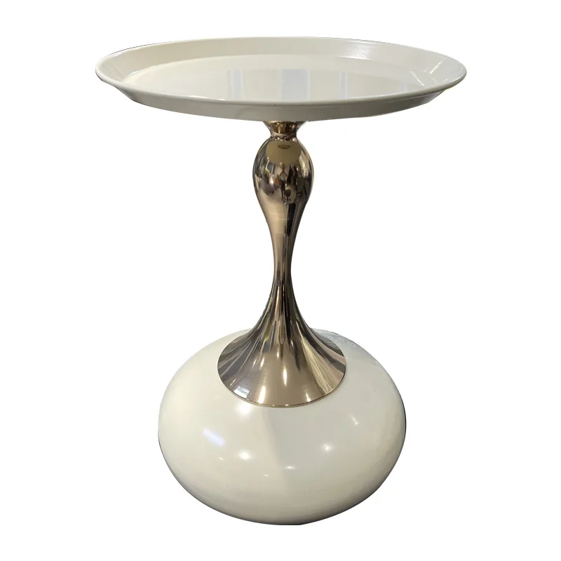 Coffee Tables Nordic Accent Metal Round Modern Side Set Living Room Furniture Luxury Marble - Image 5
