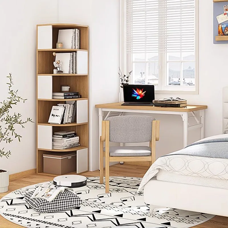 Bookshelf Organizer Living Room Cabinets Buffet Corner Nordic Coffee Magazine Makeup Cabinets Desk Gabinete Dollhouse Furniture