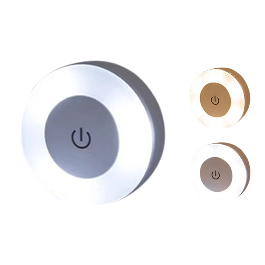 0.6W LED Night Light Wall Nights Lamp Wireless Rechargeable Touch Light With Magnetic Dimmable Baby Nursery Lamp For Kitchen - Image 3