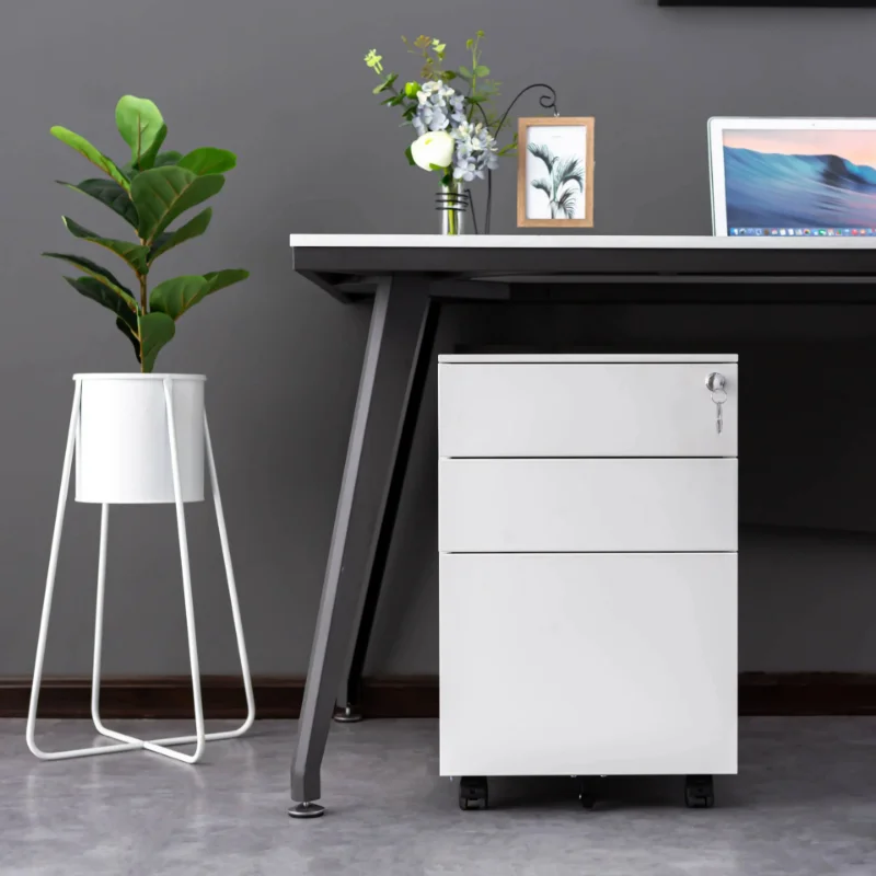 portability Filing Cabinets Storage Office Organizer Metal Lockable Filing Cabinets Metal Archiveros Metalicos Office Furniture - Image 2