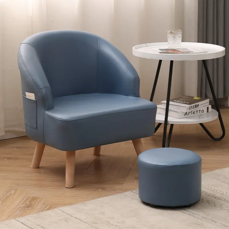 White Living Room Chairs Sofa Luxury Design Individual Living Room Armchair Nordic Adults Cadeira Gamer Home Furniture Lounge - Image 2