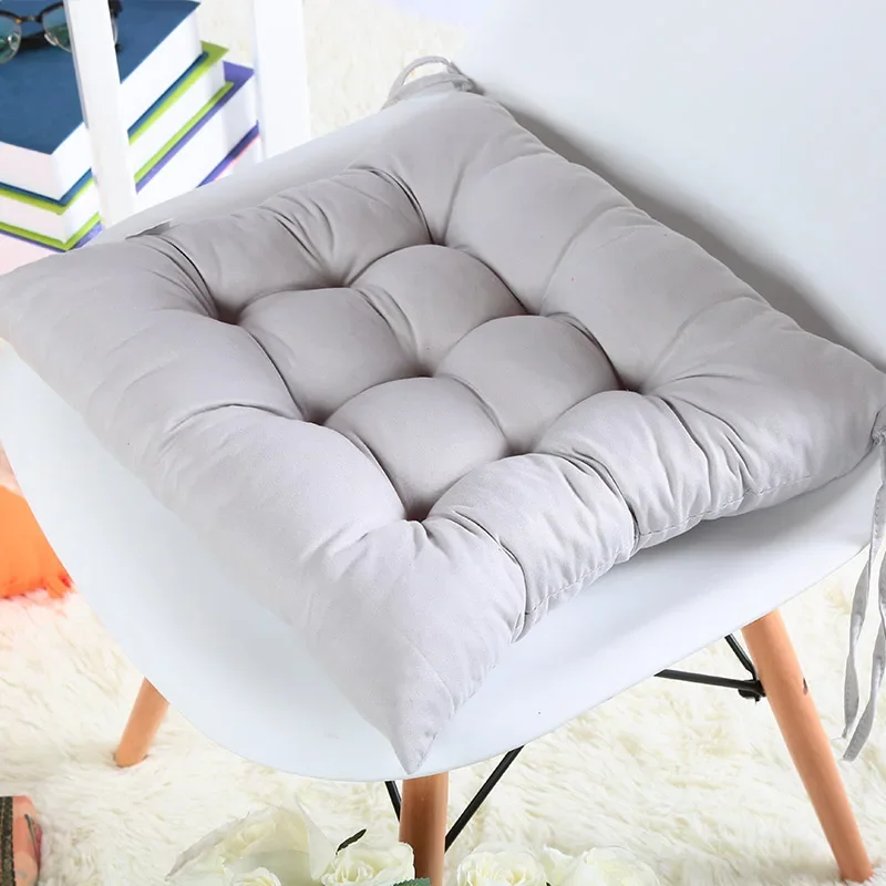 Colourful Chunky Seat Pads Cushion Chair Garden Cushion New Home Textile Cushion Garden HomeTie On Office Garden Dining Kitchen - Image 5