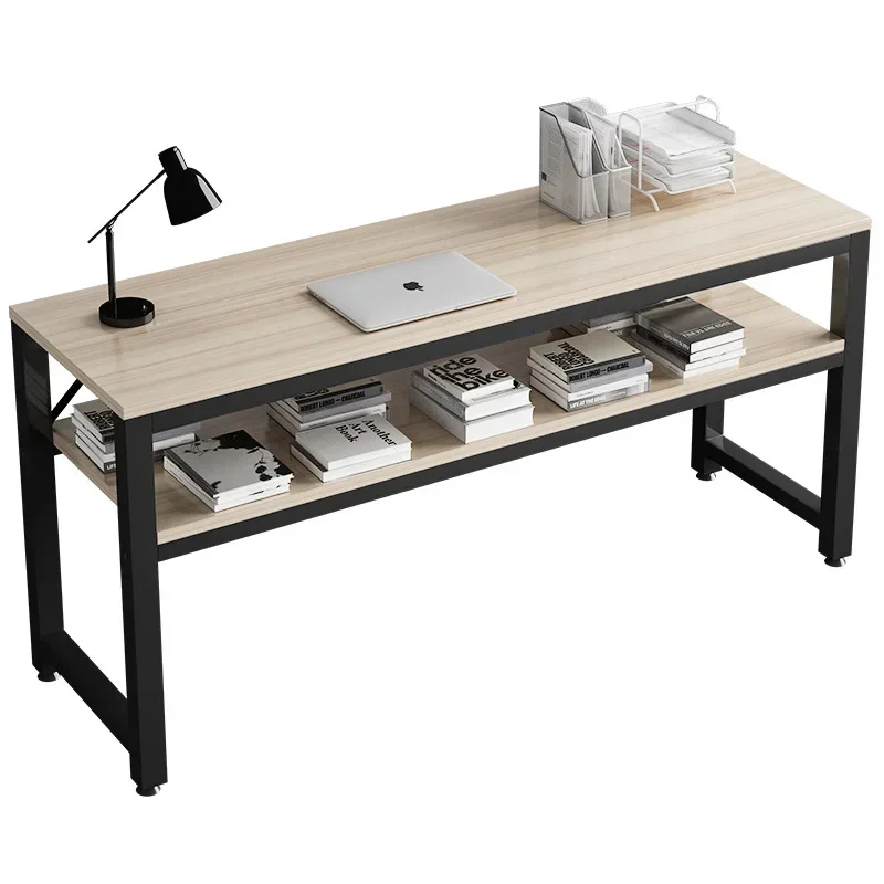 Rectangular Computer Table Home Desk Long Wall Desk Narrow Bedroom Simple Study Table - Image 5
