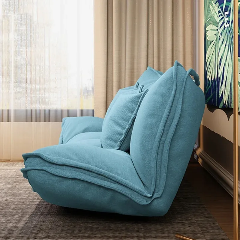 Living Room Sofa Bed Sleeper Convertible Chair Floor Adults Sofa Unusual Curved Tatami Ergonomic Sillon Cama Balcony Furniture - Image 4