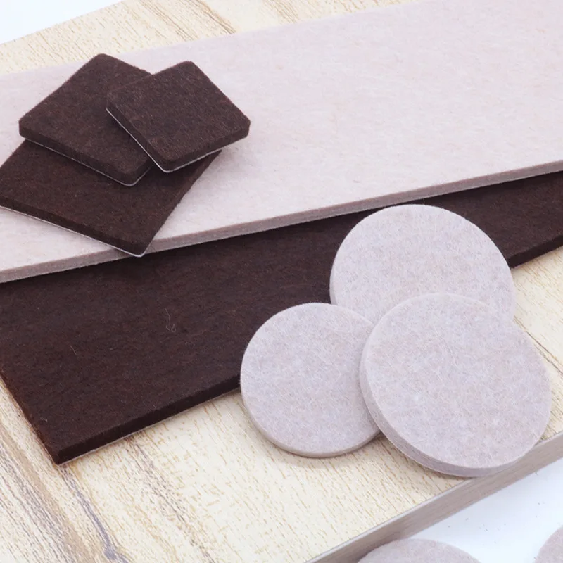 18-128 pcs Felt Chair Leg Pads 5mm Thick Floor Scratch Protector Mat Mute Non-slip Self Adhesive DIY Furniture Accessories - Image 6