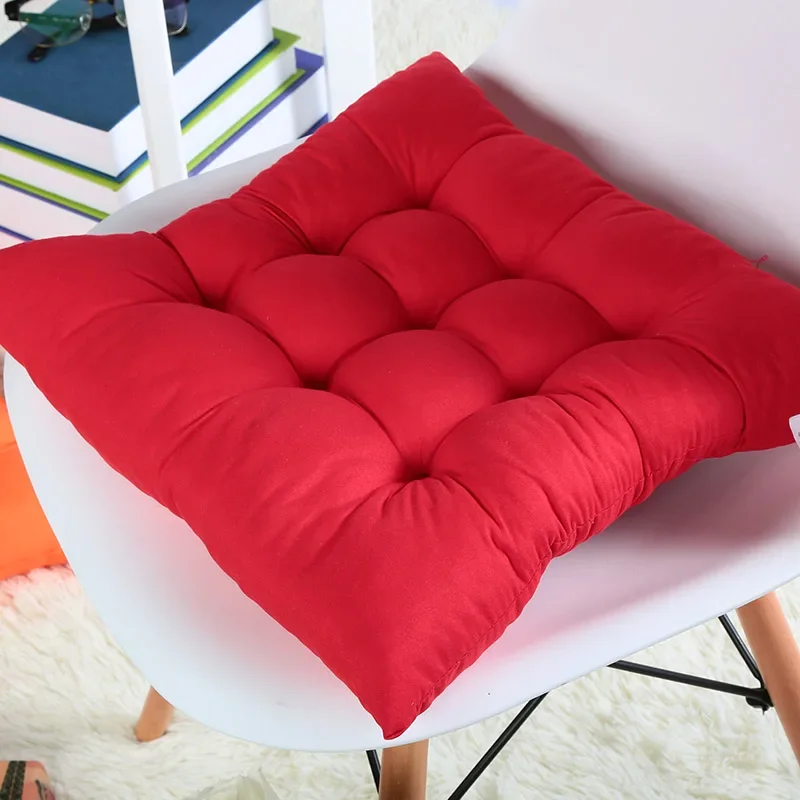 Colourful Chunky Seat Pads Cushion Chair Garden Cushion New Home Textile Cushion Garden HomeTie On Office Garden Dining Kitchen - Image 6