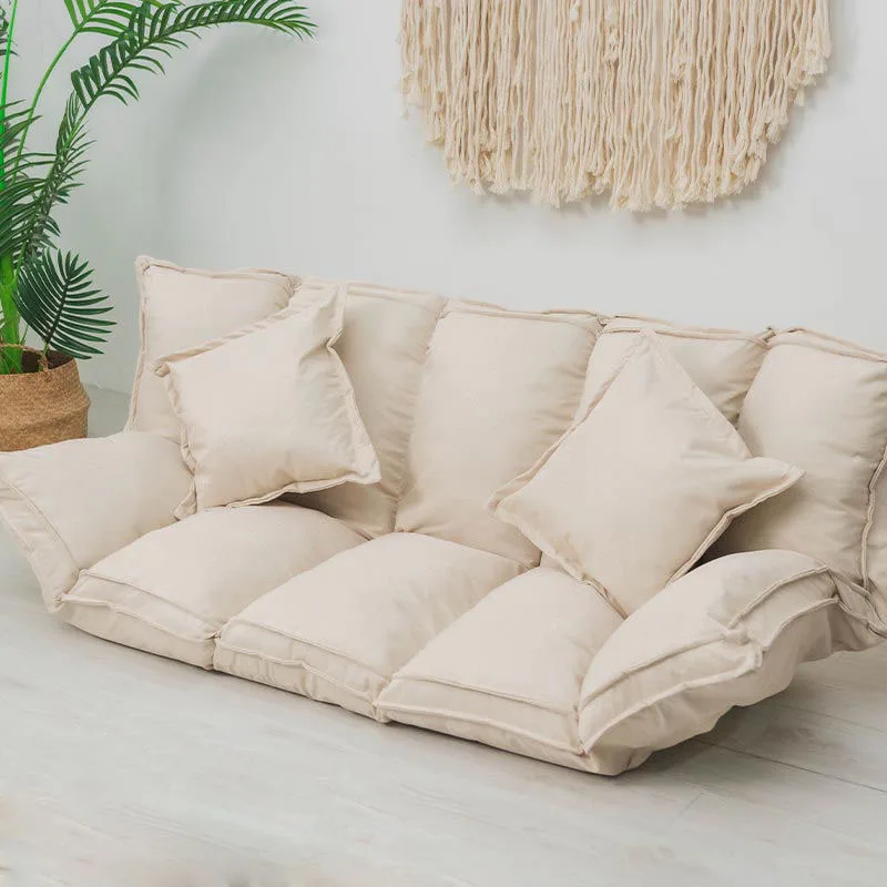 Lazy Tatami Bedroom Large Sofa Apartment Leisure Balcony Dormitory Folding Mattress Sofa Sleeper Sofa Set Living Room Furniture - Image 4
