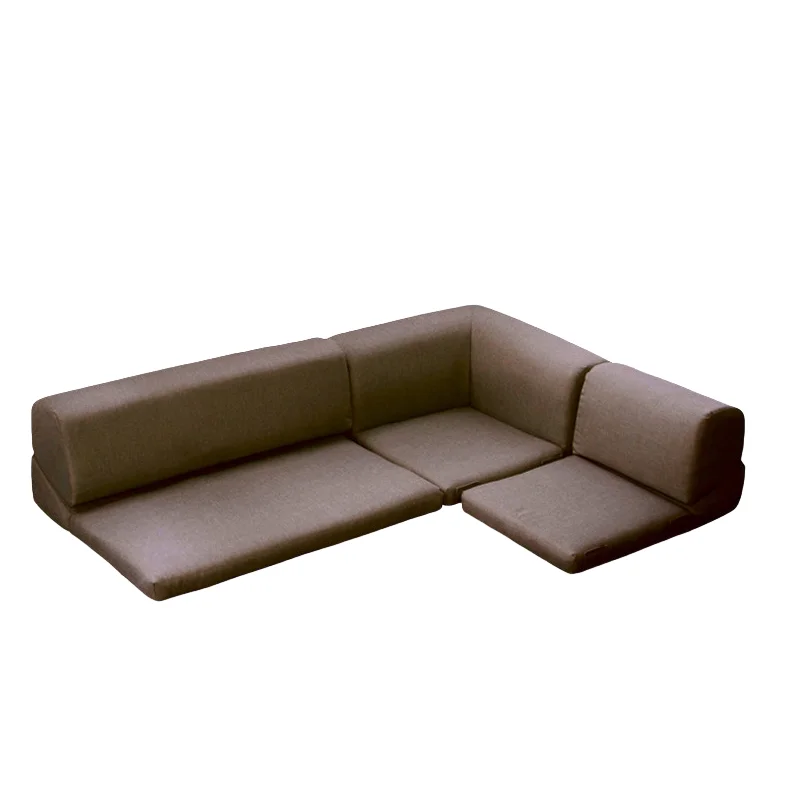Premium Low Floor Sofa Kotatsu L-shaped Corner Sectional Sofa Futon With Slip Prevention Tape Sleeper Couch Loveseat Set
