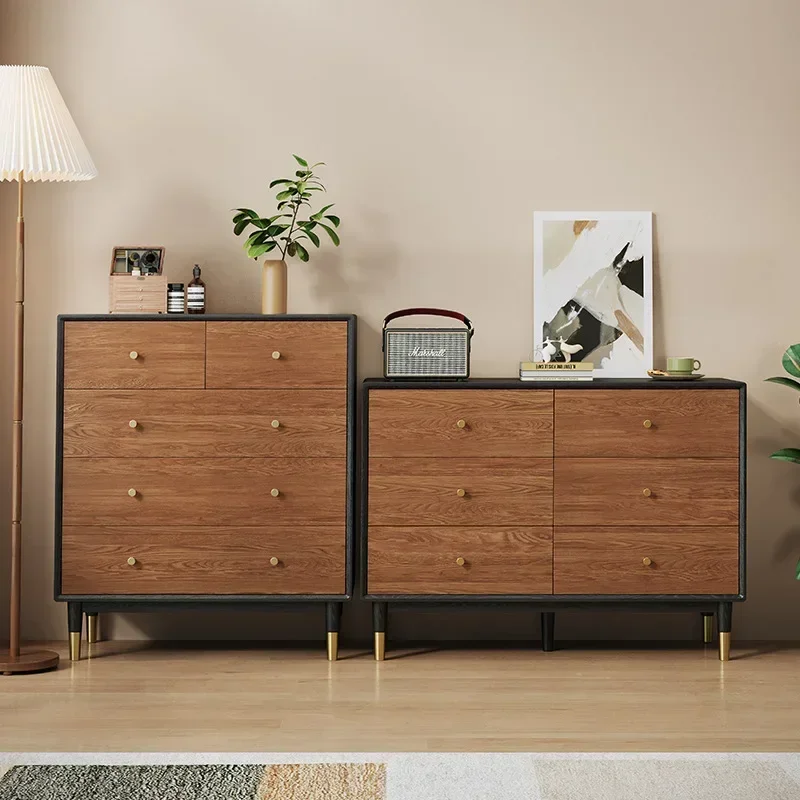 Living Room Storage 6 Drawer Dressers Chest of Drawers Wood Sideboards Designer Originality Organizer Home Furniture Buffet - Image 3