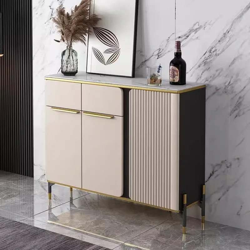 Magazine Racks Sideboard Living Room Cabinet Shelf Buffet Kitchen Office Cabinet Dressers Filing Cajoneras Bedroom Furniture - Image 5