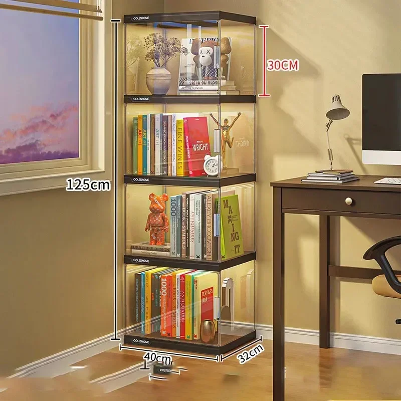 Display Bookshelf for Living Room, Console Storage, Storage Cabinets, China Magazine Racks, Luxury Gabinete Salon Furniture - Image 6
