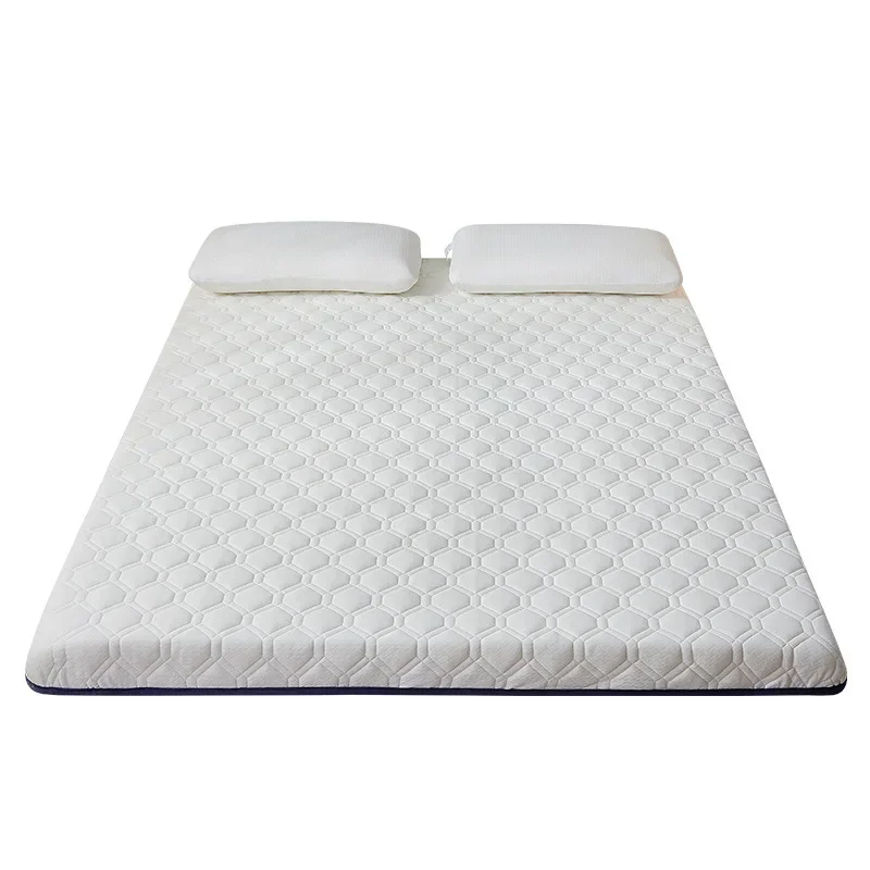 Thickened Folding Latex Mattress Home Dormitory Hotel Non-slip Single Double Cotton Mat Cushion Tatami for King Queen Size Bed - Image 6