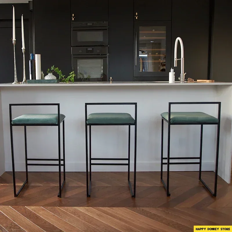 Benches Bar Stool Chair Tabourets De Bar Chair Armchair Minimalist Bar Chair Restaurant Livingroom Customized Personality High - Image 4