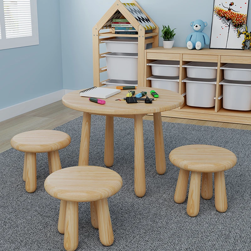 Small Desk School Furniture Children Chair Tables Classroom Table Kids Study Set Child Room Elementary Children's Childrens - Image 3
