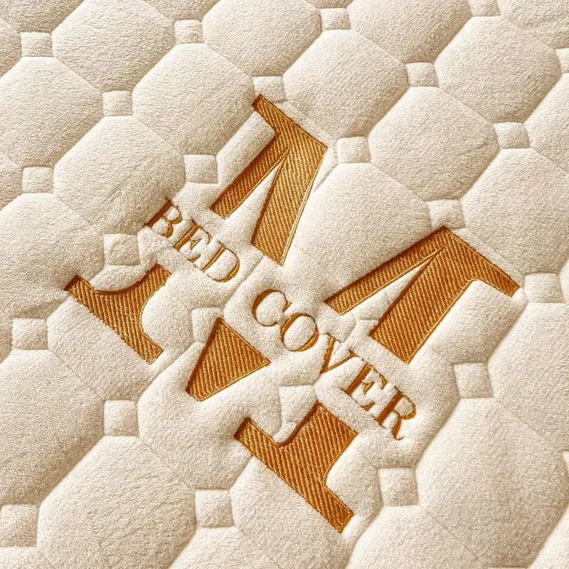 Winter Thickened Warm Soft Mattress Toppers Luxury Queen Bed Linens Non-slip Mattress Cover Double Bedspread with 2 Pillowcases - Image 5