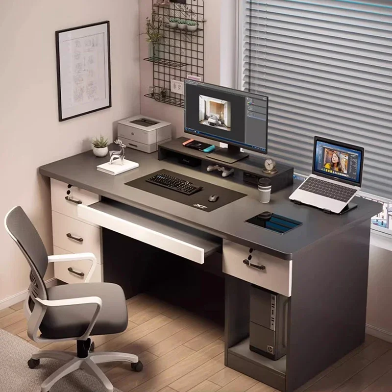 Multifunction Home Furniture Study Desk Table Corner Room Desks Offer Office L Shaped Gaming Computer Minimalist Simple Modern