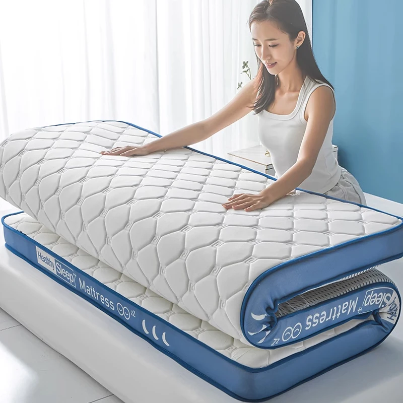 latex Memory foam Mattress Floor mat Foldable Slow rebound Tatami Mat thicken warm 4/7cm soft mattresses King Twin Queen Size - Image 3