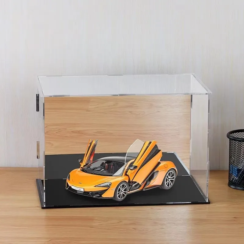 Clear Acrylic Display Case Dustproof Collectibles Assemble Showcase Toy Car Mini Figures Model Storage Organizer Blind Box - Image 4