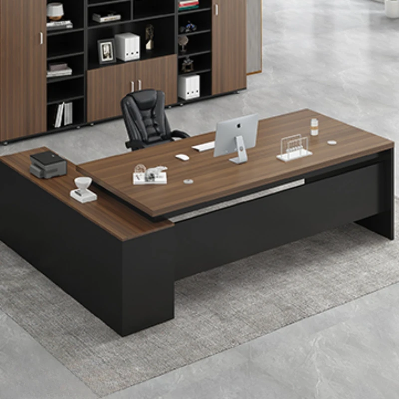 Minimalist Executive Desks Writing Professional Auxiliary Work Corner Student Side Table Study Computer Mesa Office Furniture - Image 3