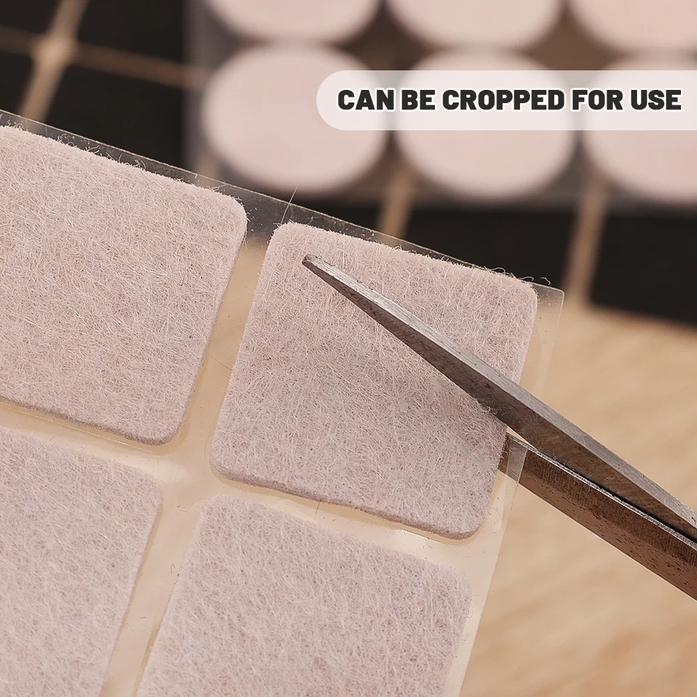 90/18Pcs Felt Furniture Pads Self Adhesive Chair Table Leg Cover Anti Scratch Floor Protectors Mat DIY Furniture Accessories - Image 3