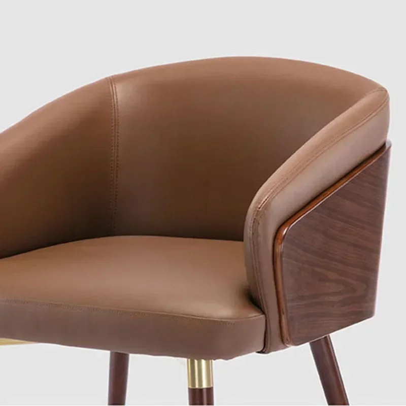 Accent Armchair Dining Chairs Camping Gaming Relaxing Floor Nordic Designer Dining Chairs Makeup Chaise Nordique Home Furniture - Image 5