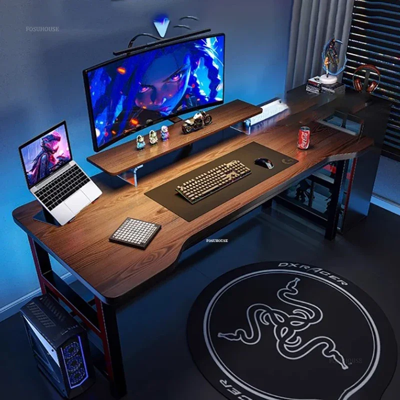 Luxury Desktop Computer Desks Home Furniture Simple Rental House Office Desk E-sports Gaming Desk Bedroom Student Study Table GM