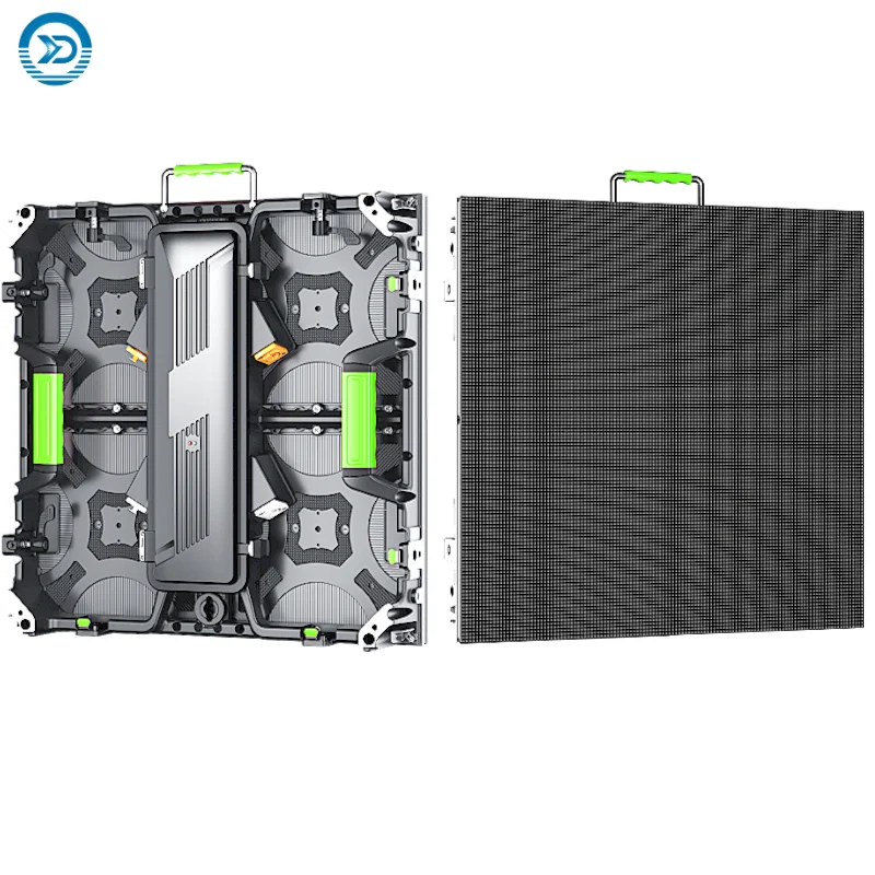 Factory direct sales P2.604 outdoor rental display 500*500mm cabinet high refresh modular splicing die-cast aluminum cabinet - Image 2