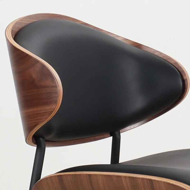 Chair, Nordic style leisure chair, modern simple dining chair, study office chair, makeup chair, hotel restaurant chair - Image 3