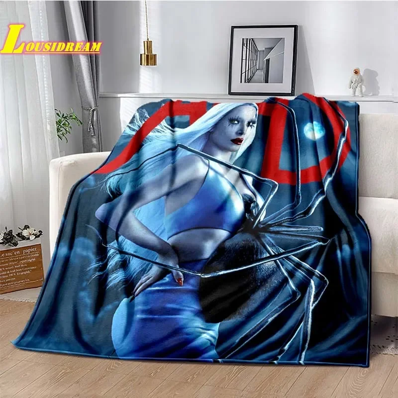 American horror movie series blanket living room bedroom soft and comfortable sofa bed cover children's warm camping blanket - Image 2