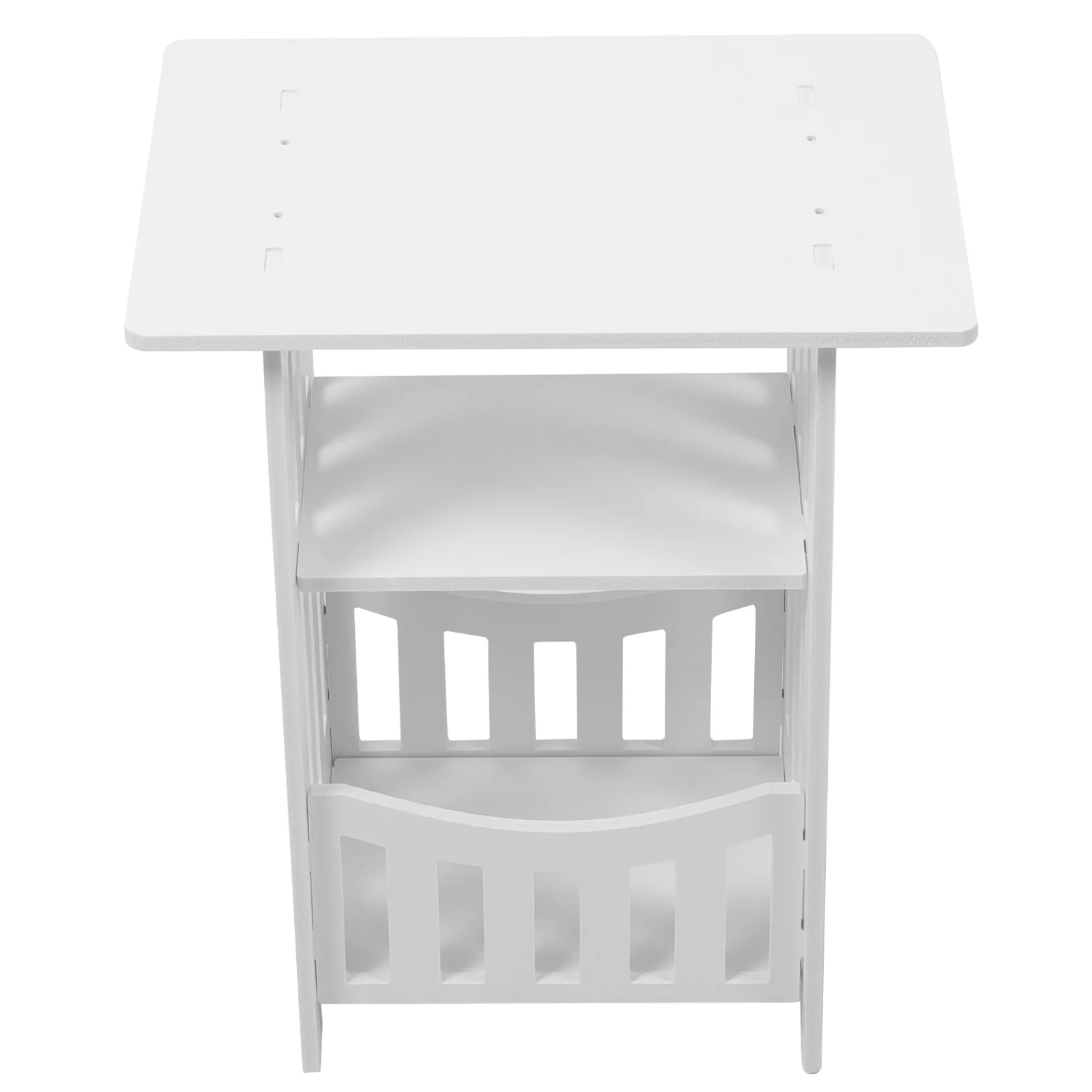 Bedside Table White Furniture Nightstand Coffee Room Sofa Outdoor Home Decor Small