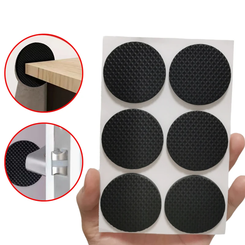 Rubber Pads For Chair Leg Furniture Anti Slip Mat Bumper Damper Self Adhesive Table Feet Protector Floor Protector Pads Hardware - Image 6