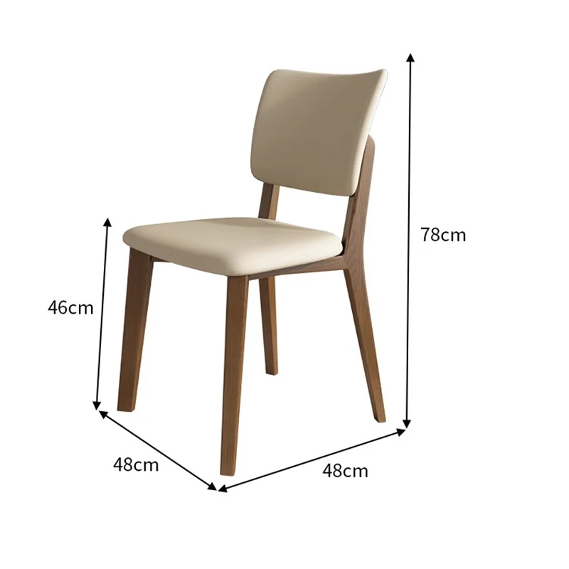 Gamer Chair Bedroom Dining Chairs Set Of 4 Luxury Furniture Cafe Single Office Designer Lightweight Chaise Design Room Modern - Image 6