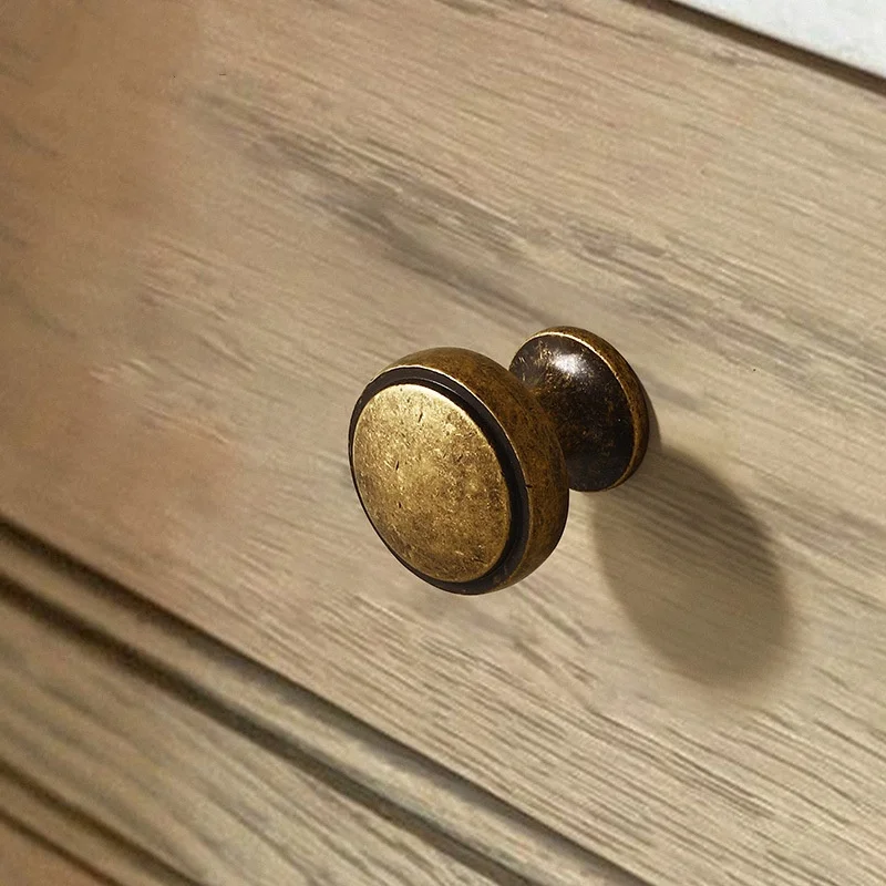 Middle Ages Retro Antique Cabinet Handles Bronze Drawer Knobs and Handles for Drawers Dresser Bookcase Shoe Furniture Handles - Image 5