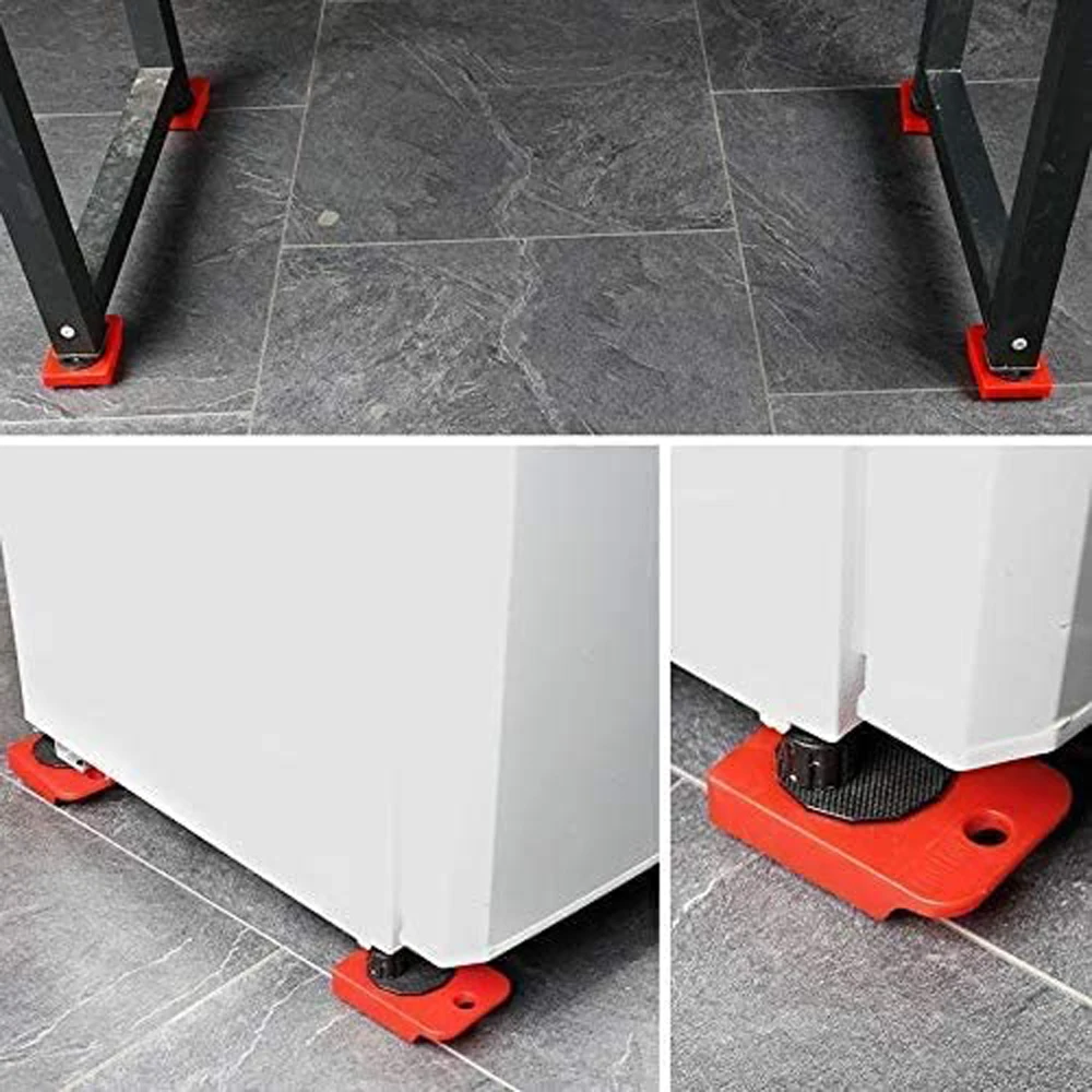 Heavy Duty Furniture Lifter Set Furniture Mover Tool Transport Lifter Heavy Stuffs Moving Wheel Roller Bar Hand Device Tools - Image 4