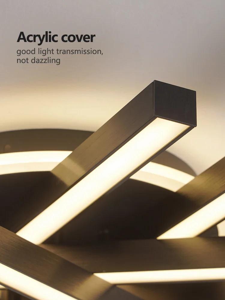 2024 new ceiling lamp Nordic modern LED lamp living room dining room bedroom lights ceiling chandelier - Image 6