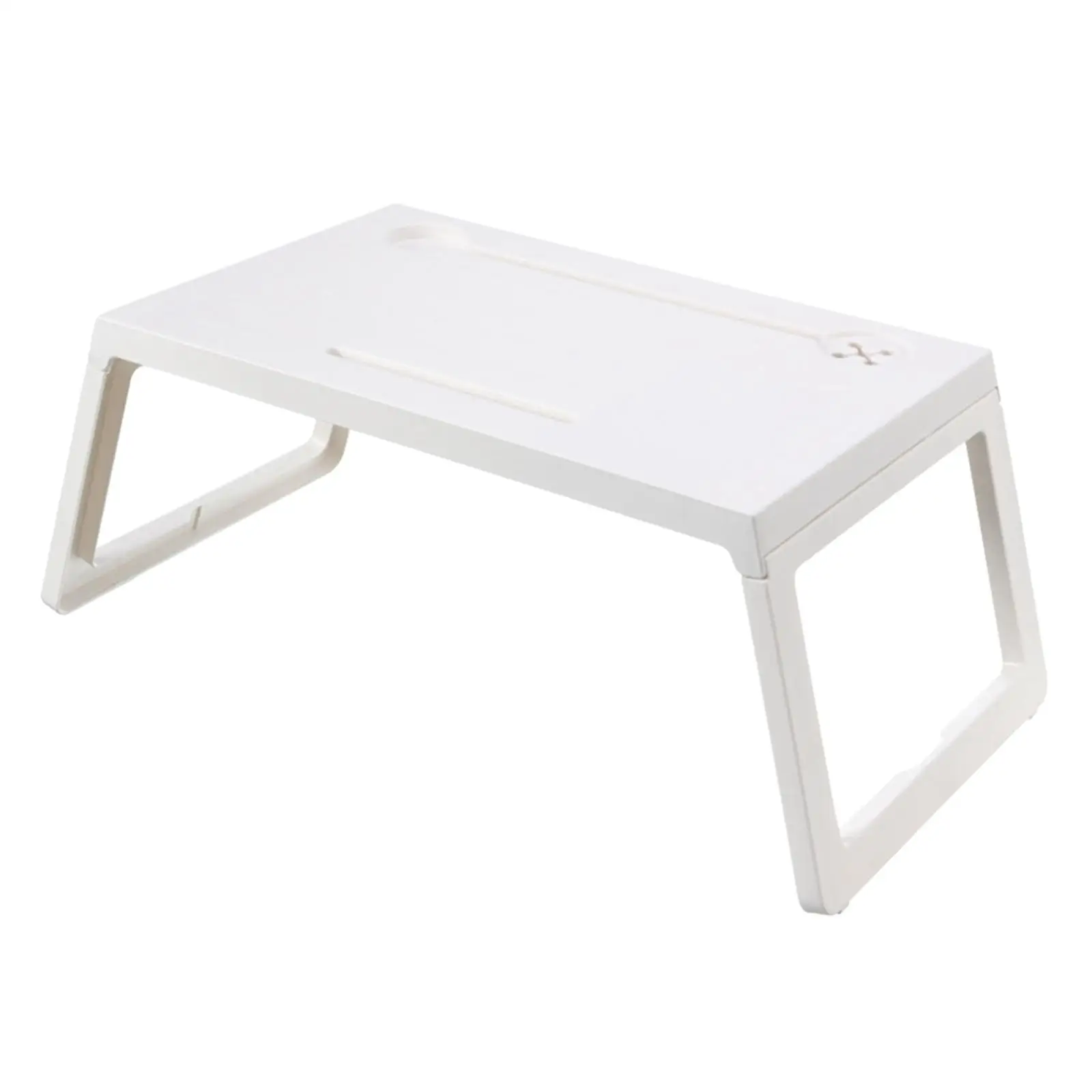 Adjustable Laptop Desk with cups Holder Drawer Breakfast Tray Portable Laptop Table for Reading Floor Table Watching Sofa Bed - Image 4
