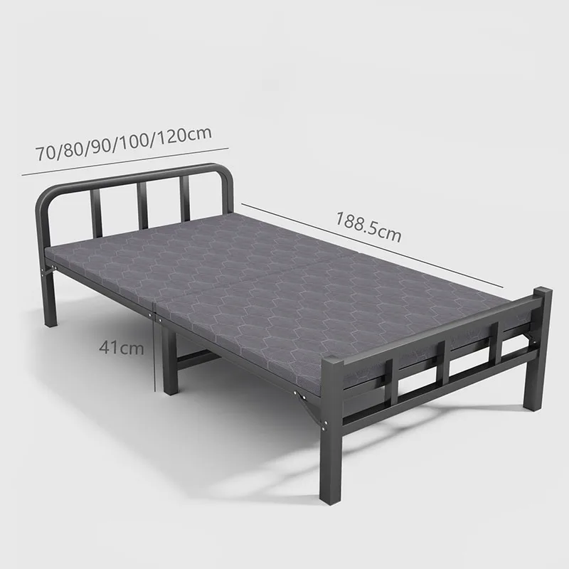 Modern Foldable Single Bed Queen Patio King Size Living Room Adults Bed Frames Metal Space Saving Camas Dormitorio Furniture - Image 6
