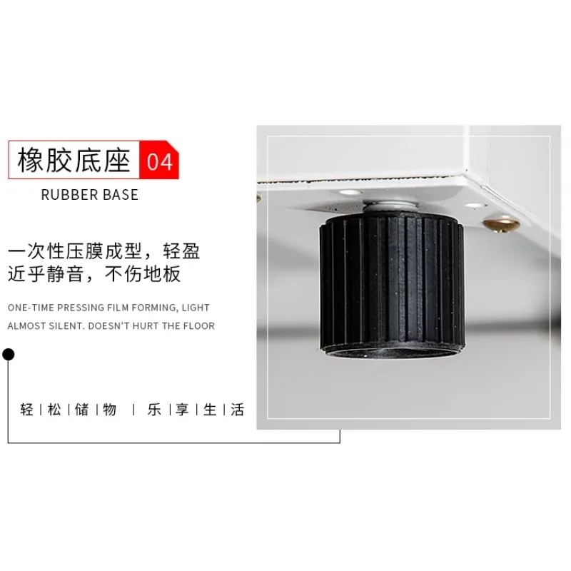 File cabinet Iron Office low Under table Locked drawer Small Data filing Storage storage - Image 6