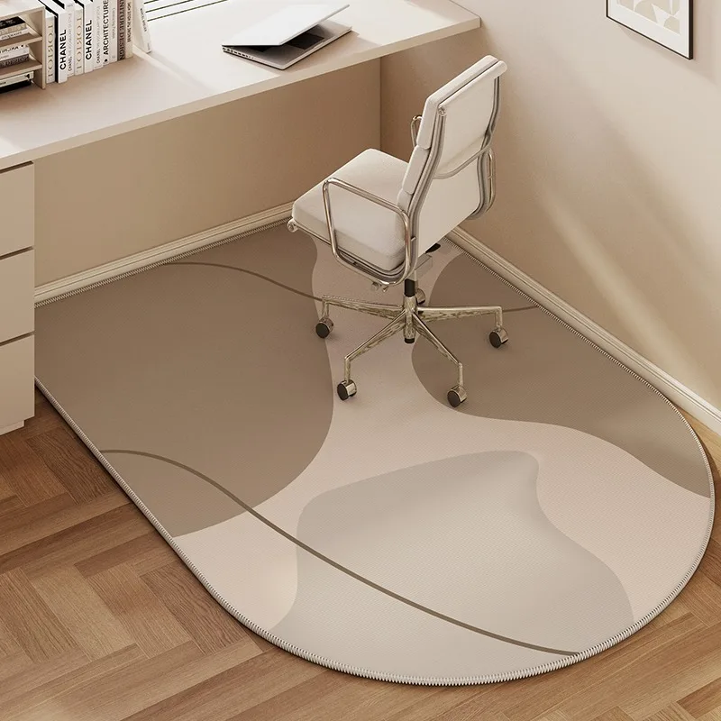 Japanese Minimalist Style Study Carpet, Dressing Table, Computer Chair, Floor Mat, Home Decoration Rug, Bedroom Bedside Carpets
