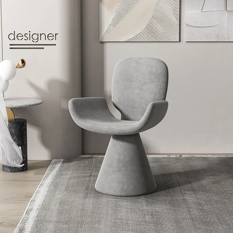 Nordic Accent Dining Chairs Kitchen Living Room Modern Hotel Waiting Dining Chair Relax White Sillas Para Comedor Home Furniture - Image 2