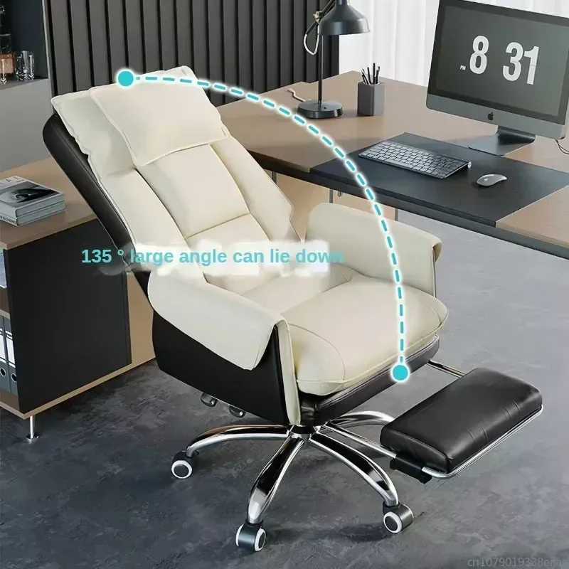 Comfortable Backrest Computer Chair, Lifting and Rotating Office Chair, Leisure and Rest Sofa Chair Gaming Chair Furniture - Image 4