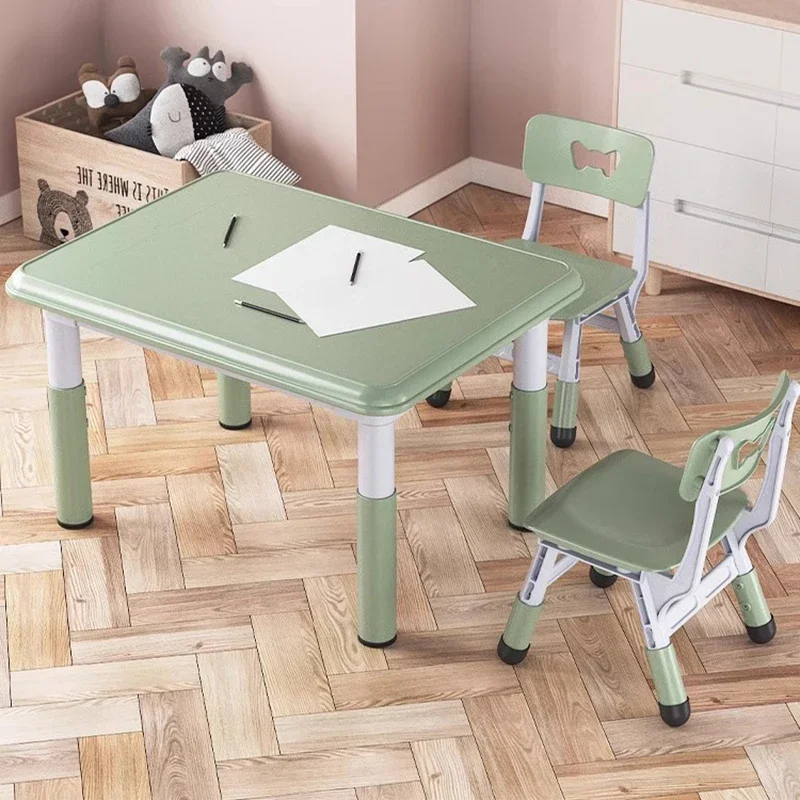 Child Desk Kids Furniture Toddler Table Children's Baby Chair Room Desks Tables Elementary School Table Pour Enfants Student Set