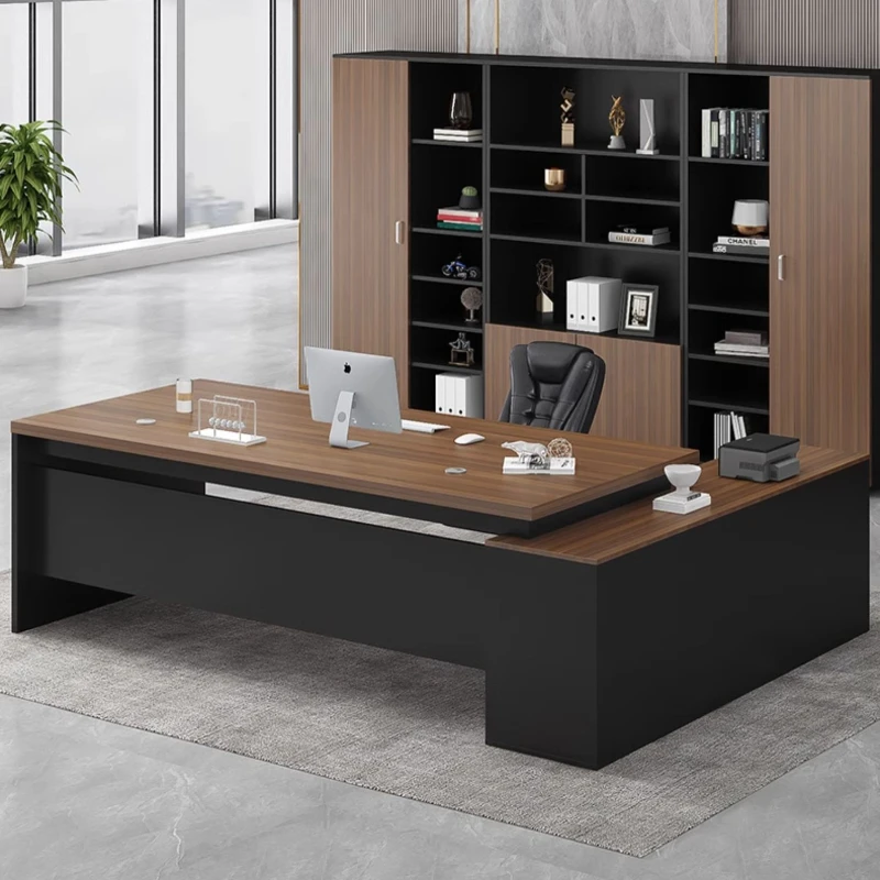Minimalist Executive Desks Writing Professional Auxiliary Work Corner Student Side Table Study Computer Mesa Office Furniture - Image 5