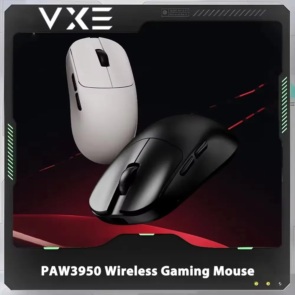 VGN VXE MAD R MAJOR Wireless Mouse PAW3950 Sensor FPS Gaming Mouse 8K 36g Light Weight Low Latency Customize Gaming Accessories