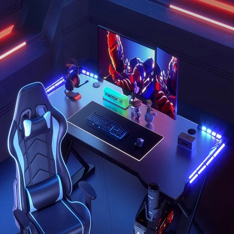 Gaming Table Pc Desk Stand Height Adjustable Study Craft Values Furniture Meeting Nail Computer Home Office Tisch Mobile - Image 2