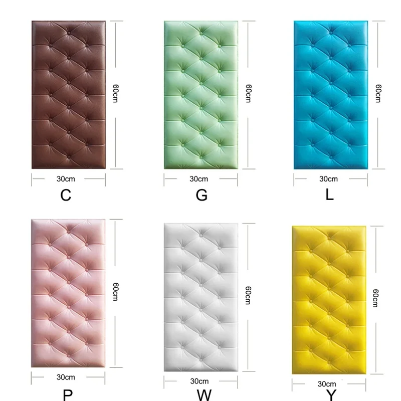 Thickened Self-adhesive Headboard Soft Bag Anti-collision Tatami Three-Dimensional Bedroom Custom Square Headboard - Image 6