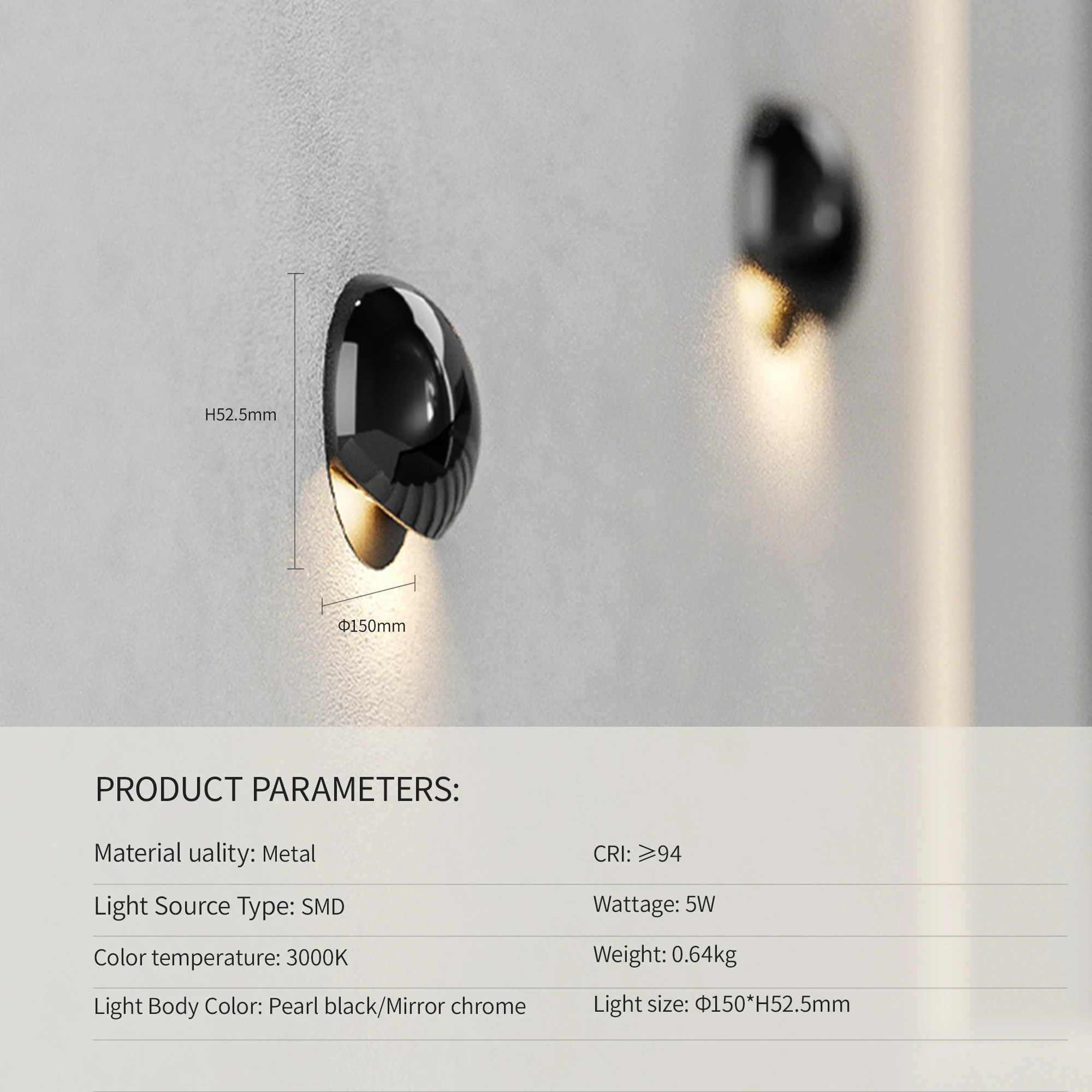 Aisilan LED Wall Lamp Interior Modern 7W Wall lighting for Bedroom Nightstand Stair Entrance - Image 6