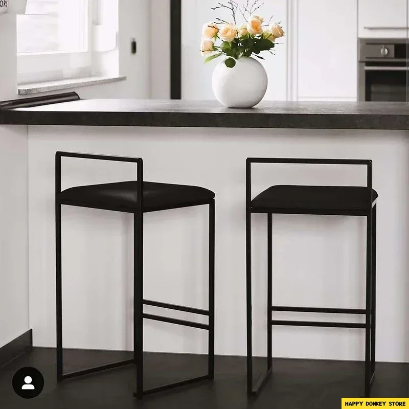 Benches Bar Stool Chair Tabourets De Bar Chair Armchair Minimalist Bar Chair Restaurant Livingroom Customized Personality High - Image 2