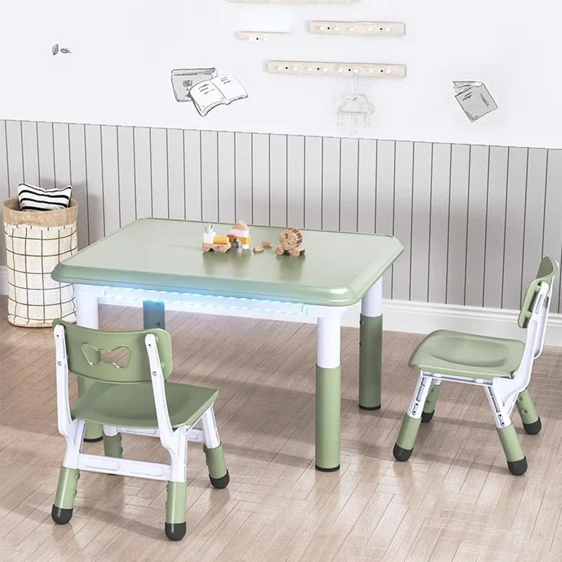 Child Desk Kids Furniture Toddler Table Children's Baby Chair Room Desks Tables Elementary School Table Pour Enfants Student Set - Image 2