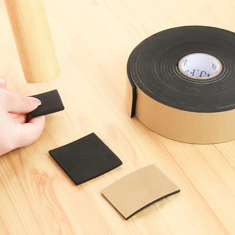 2/5M Self Adhesive Furniture Leg Pad Anti Slip Table Feet Mats Rug Floor Protector Sofa Chair Bumper Damper Furniture Foot Cover - Image 3